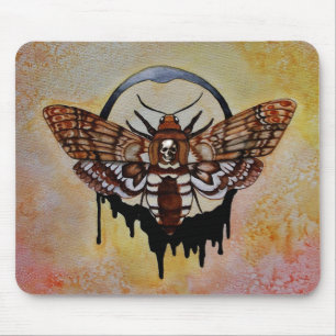 Death's Head Hawk Moth Mouse Pad