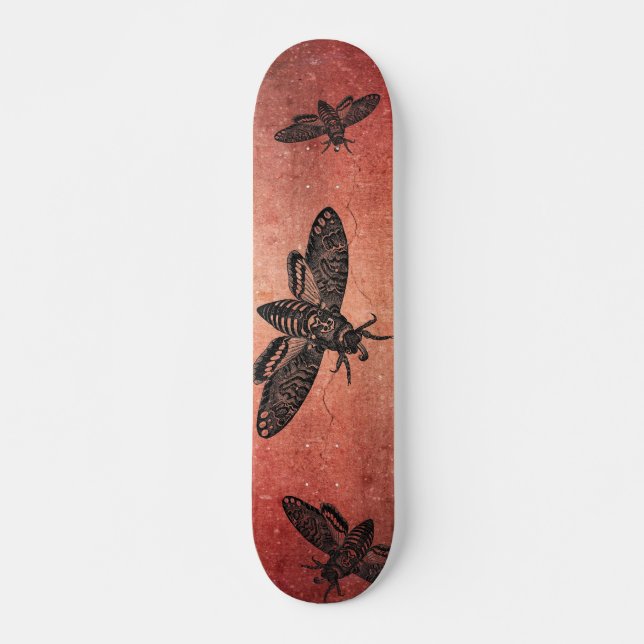 Death's Head Hawk Moth Skateboard (Front)