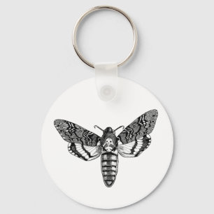 Death's-Head Moth Keychain