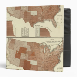 Deaths statistical map binder