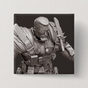 Deathstroke Alternate 2 Inch Square Button