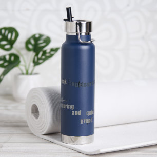 D'eau Bouteille Capricorne Amusante et Inspirante pour u