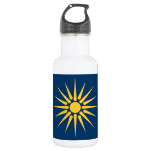 D'eau Bouteille de la Liberté Drapeau de Macédoine
