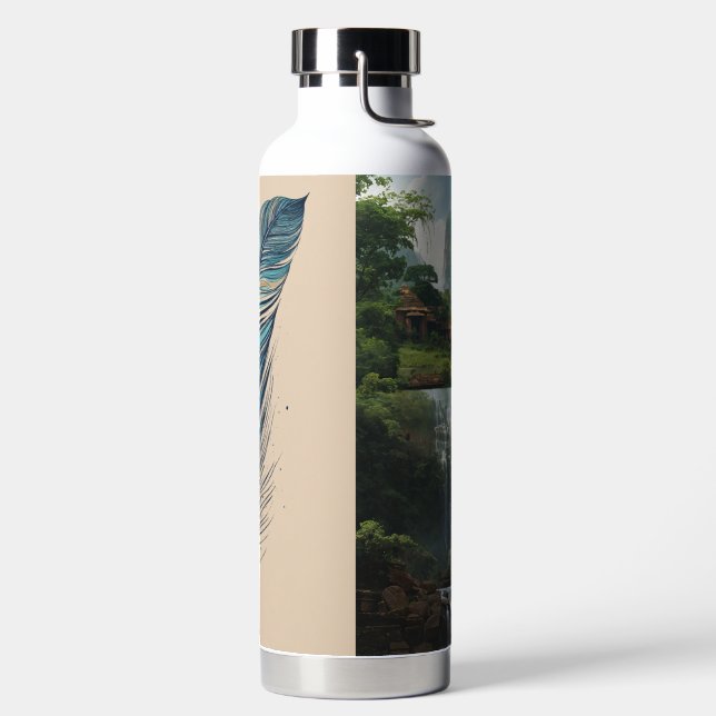D'eau Bouteille d'eau. (Droite)