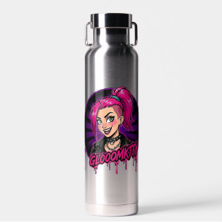 D'eau Bouteille isolée Gloomkitty