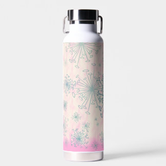 D'eau Bouteille Rétro Rose Atoms Vacuum