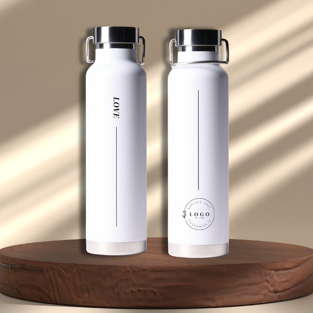 D'eau Bouteille Thermo Texte Personnalisée avec Accent L (Créateur téléchargé)