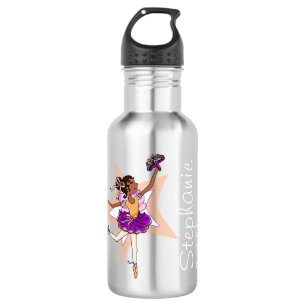 D'eau En Acier Inoxydable Filles de ballerine appelées bouteille de boisson