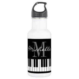 D'eau En Acier Inoxydable Le piano à queue chic verrouille la bouteille