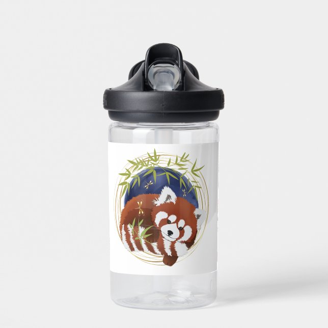 D'eau FIRE FOX Panda Rouge Enfants Camelbak bouteille d' (Avant)