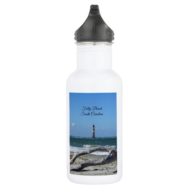 D'eau Le Phare Et Arbre De Morris Reste Une Bouteille D' (Droite)