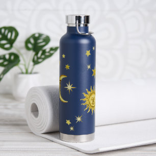 D'eau Soleil, Lune et Étoiles 🌞 🌜 ⭐ isolante Bouteille