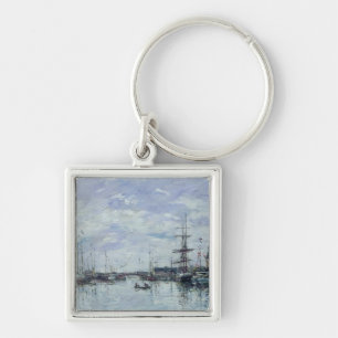 Deauville, the Dock, 1892 Keychain
