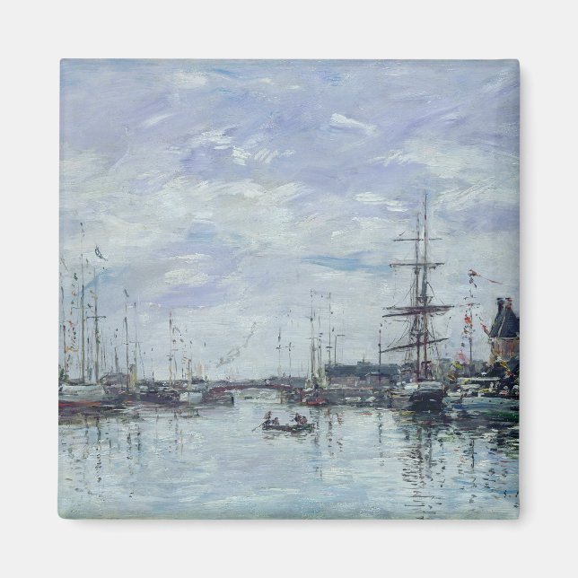 Deauville, the Dock, 1892 Magnet (Front)