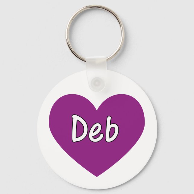 Deb Keychain (Front)