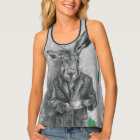 Débardeur Alice de Racerback de lièvres de mars au