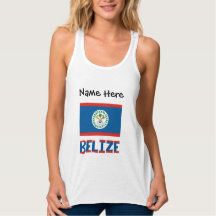 Belize Drapeau Bélizien Personnalisé