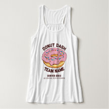 Débardeur d'équipe Dash Donut personnalisé