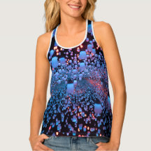 Débardeur dos nageur tout imprimé pour femmes