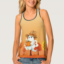 Fantôme d'automne avec Citrouille