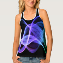 Fumée foncée tourbillon motif bleu violet vert