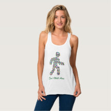 Men in Motion - Gemstone Walking Figure Design