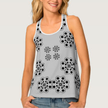 Motif de pétales à points de polka