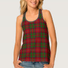 Plaid de tartan vert rouge de Shaw de clan