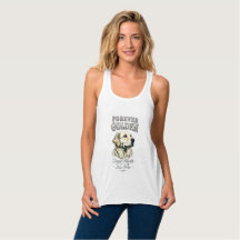 T-Shirt Tank Top Golden Retriever pour toujours