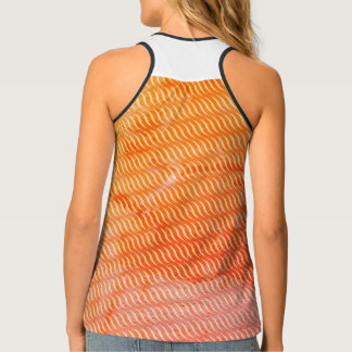 Débardeur Wavy Magical Inclined Blurry Line Seamless Pattern