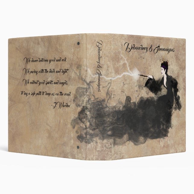 Debauchery & Shenanigans sorcières Classeur BoS (Arrière-plan)