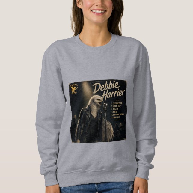 Debbie Harrier Album: a Parody Sweatshirt (Front)