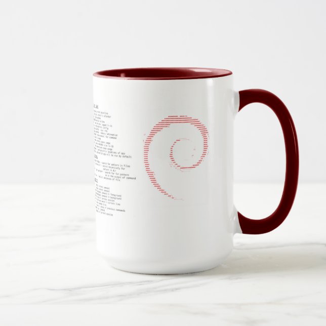 Debian Mug (Right)