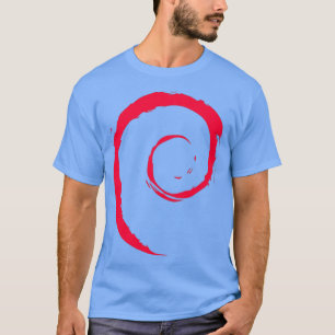 Debian Spiral Linux T-Shirt