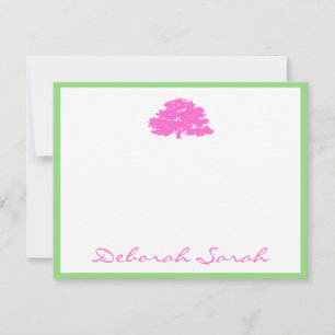 Deborah Custom Bat Mitzvah Thank You Card
