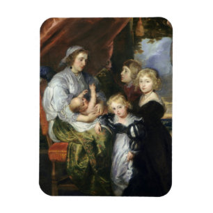Deborah Kip and Her Children Magnet