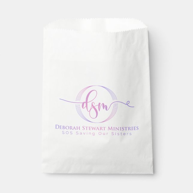 DEBORAH STEWART MINISTRIES FAVOUR BAG (Front)