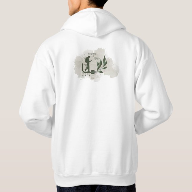Débrancher et évoluer | Sweat - shirt à capuche de (Dos)