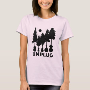 Débranchez - le T-shirt des femmes de forêt de