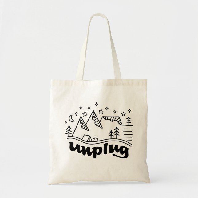 Débranchez-vous dans le Sac fourre-tout de camping (Devant)