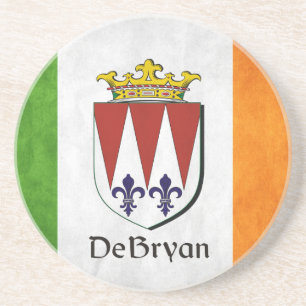 DeBryan Irish Flag Coaster