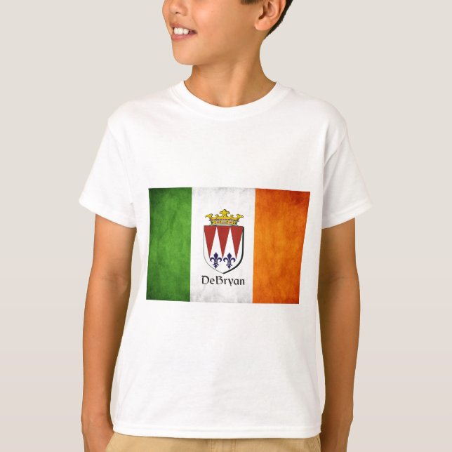 DeBryan Irish Flag T-Shirt (Front)