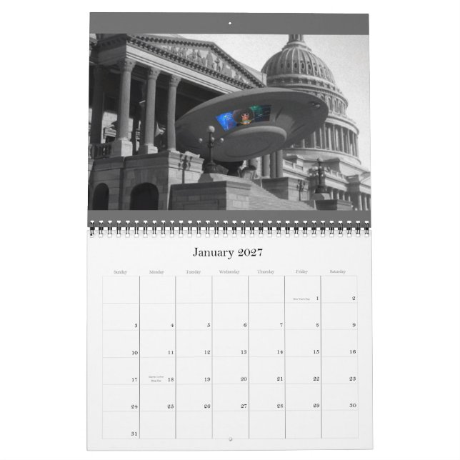 Debt Brother From Planet O Calendar (Jan 2027)