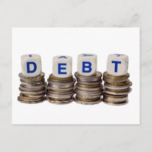 Debt Postcard