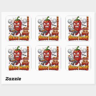 Debug Mode Funny sticker Programmer sticker |