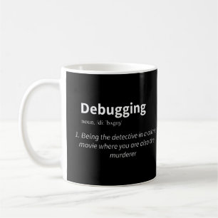 Debugging Dictionary Definition Coffee Mug