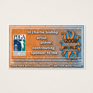 Début de WORLDS 2008 de Craig Prime, golfeur de di