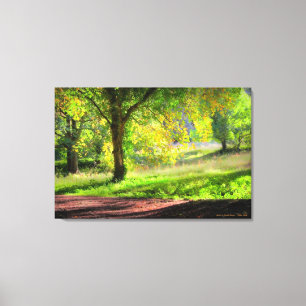 Début d'une Automne de Cornouailles - toile envelo