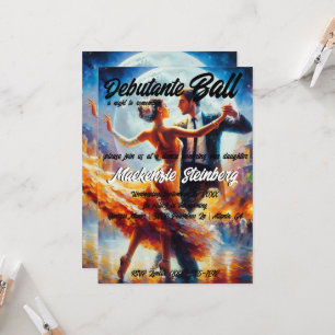 Debutante Ball Cotillion Ballroom Dancing Invitation