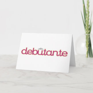 Debutante Collection...Thank You Card! Thank You Card